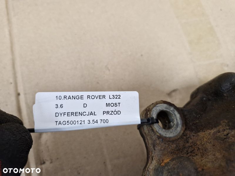 range rover l322 3.6 d most dyferencjał przód przedni 3.54 tag500121 - 5