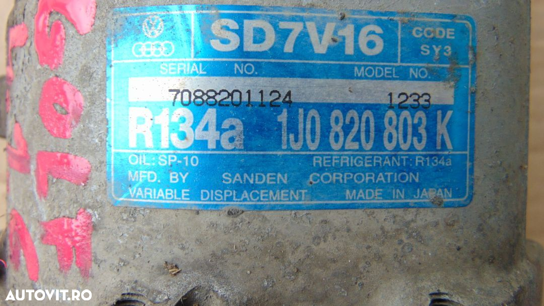 Compresor/alternator/electromotor VW Golf 4,Audi A3,VW bora - 5