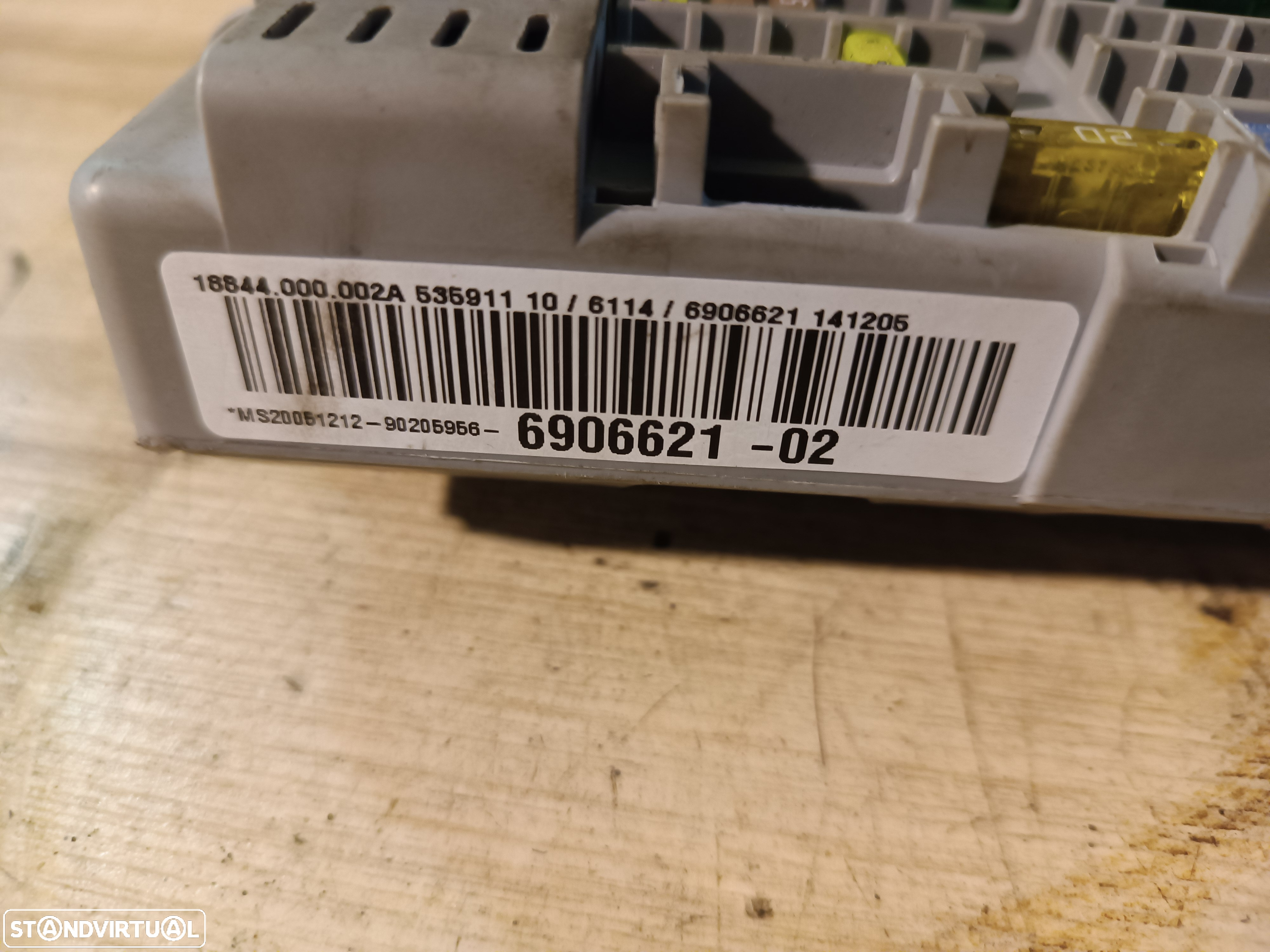CAIXA DE FUSIVEIS BMW SERIE 1 / 3 E81 E87 E90 6906621 - 2