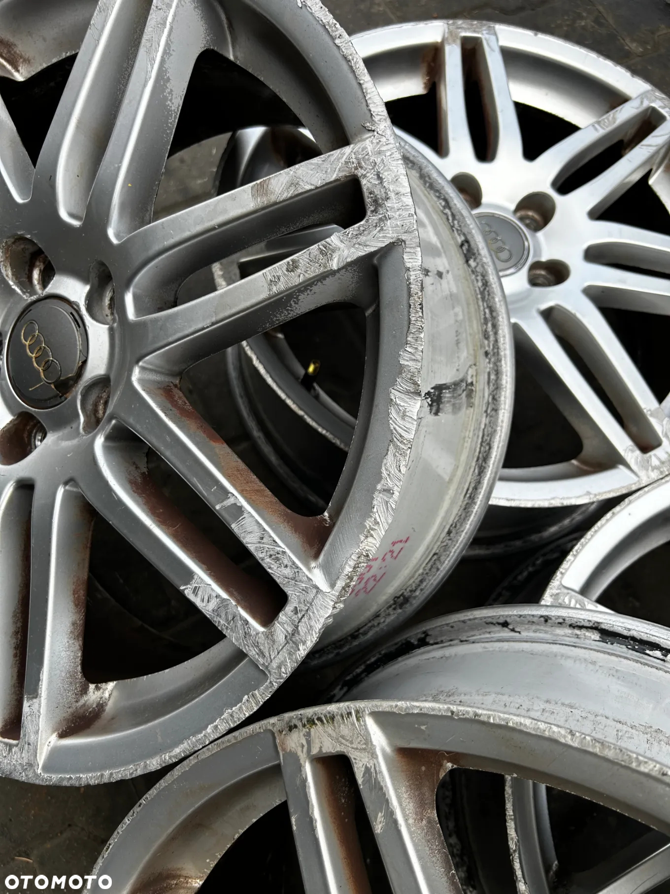 ORGINALE FELGI ALUFELGI KOŁA 7.5J x 18 H2 ET54 AUDI A3 S3 RS3 S-LINE 8P0601025BA WYSYŁKA !!!! - 5
