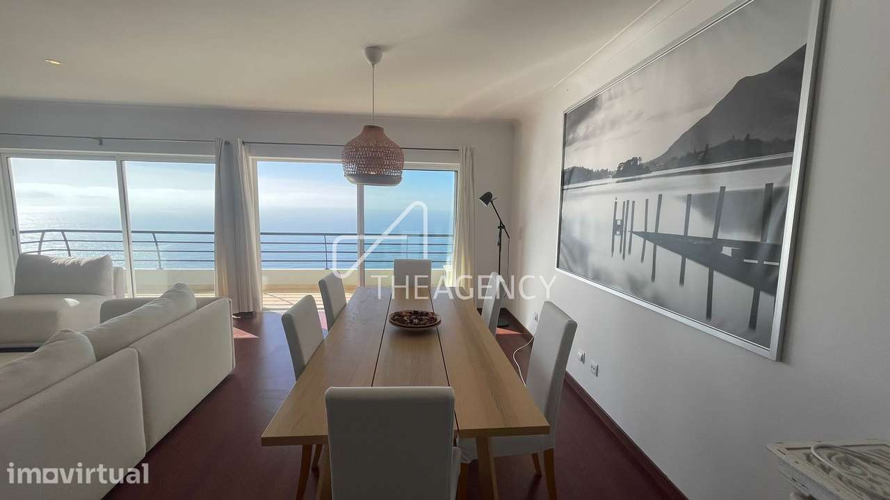 Espaçoso Duplex T2+1 com Vista Panorâmica Deslumbrante sobre o Mar em - Grande imagem: 4/14
