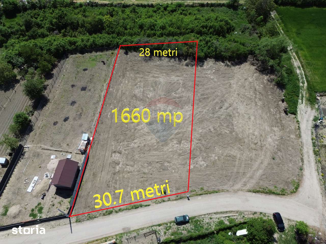 Teren 1,660mp Radulesti / Com Vanatori - Imagine principală: 3/10