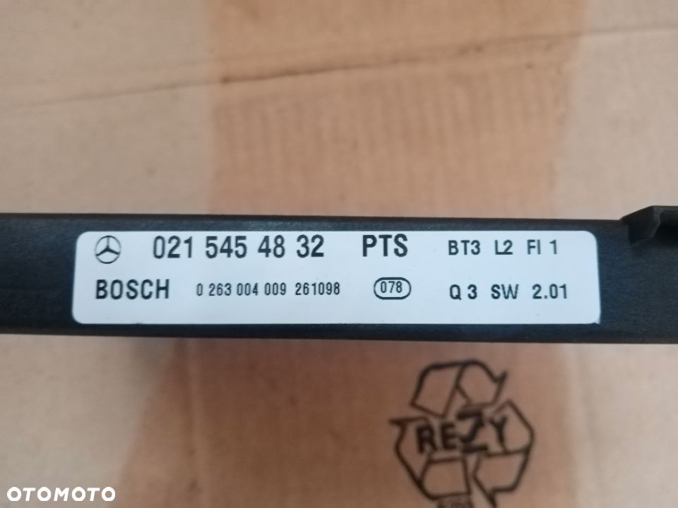 Moduł sterownik parkowania PDC PTS Mercedes W210 0215454832 - 6