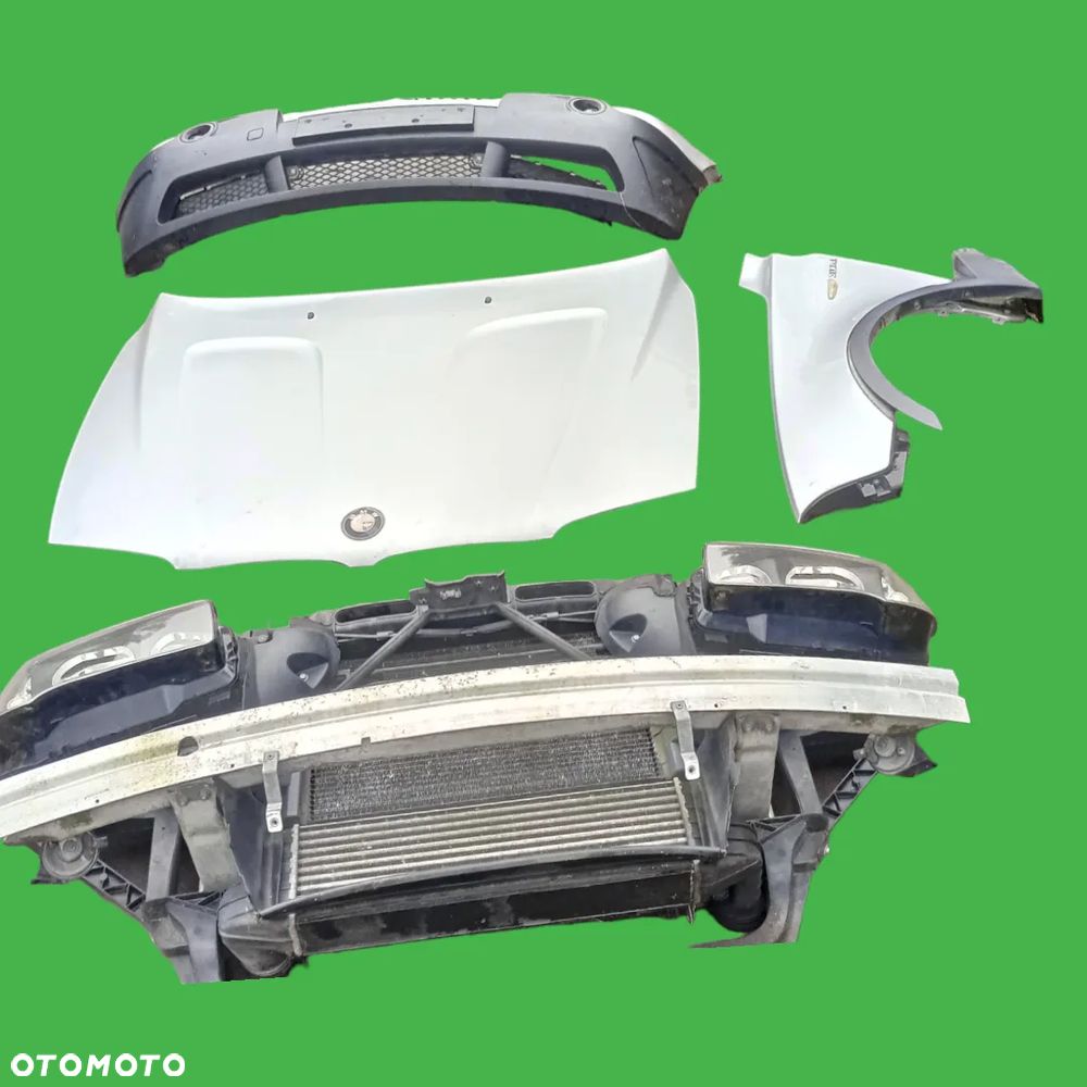 EUROPA Kompletny przód BMW X3 e83 maska błotniki zderzak pas przedni chłodnice 3.0d 354/7 titansilber Metallic - 1