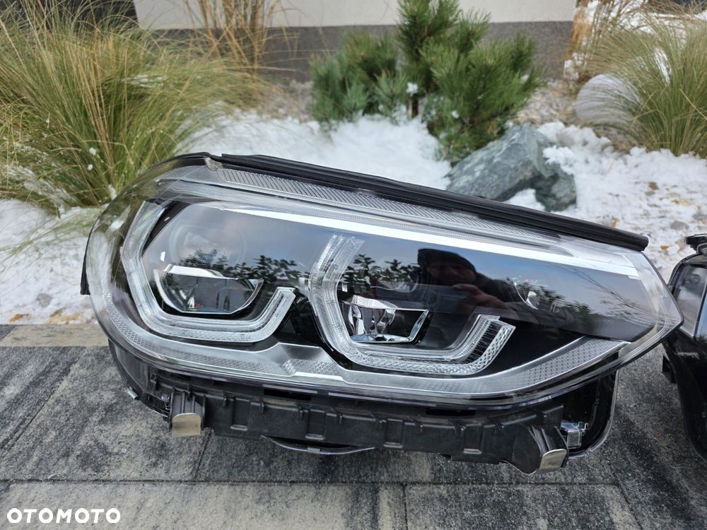 bmw x3 x4 g01 g02 lampy przód full led adaptive 8739653-02 7466120-05 - 3