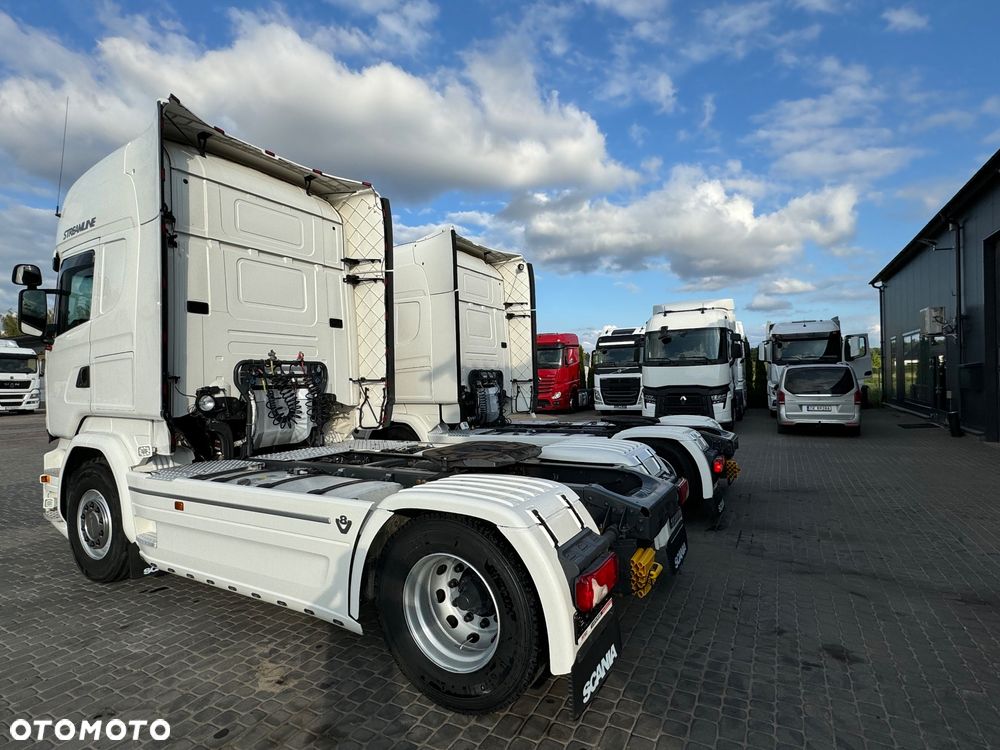 Scania V8 520 Klima postojowa Stan Idealny Nowe opony - 14