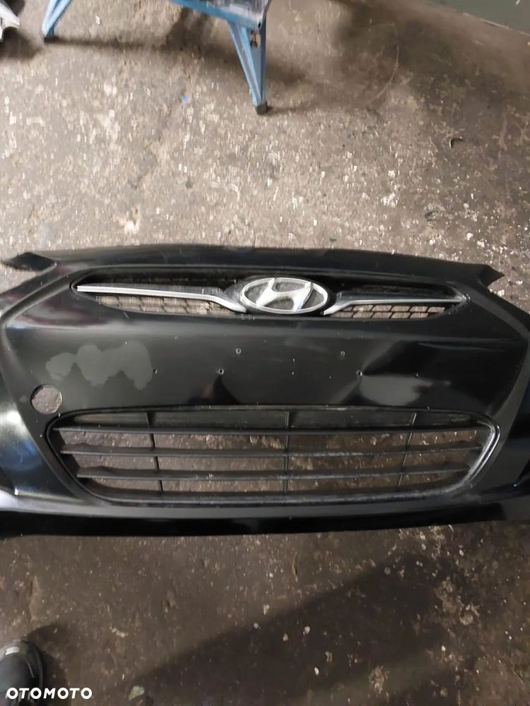 hyundai Accent maska blotniki lampy zderzak 2012 rok - 5