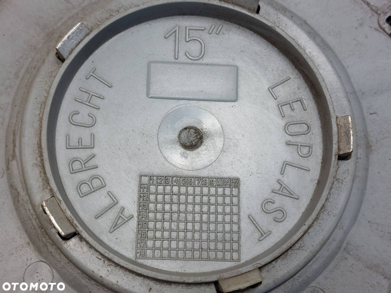 KOŁPAK 3 SZTUKI R15 15" 15 VOLKSWAGEN LEOPLAST ALBRECHT - 6