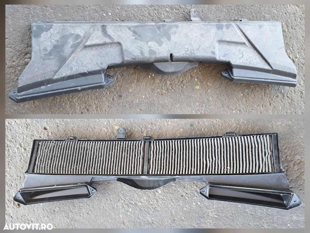 Grila protectie capac stergatoare Carcasa filtru aer Grila ventilatie parbriz Scut lateral Originale BMW E90+LCI E91+LCI - 3