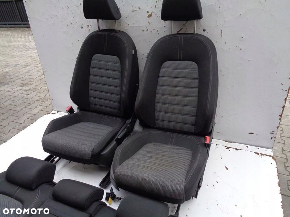 FOTELE SIEDZENIA KOMPLET VOLKSWAGEN PASSAT CC - 5