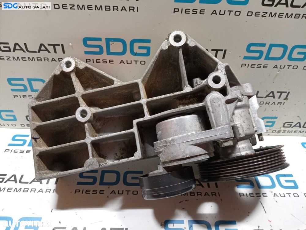 Suport Accesorii Pompa Servodirectie Servo Directie Compresor AC Clima cu Rola Role Intinzatoare Chevrolet Aveo T250 1.4 B 2005 - 2011 Cod 96352822 [M6663] - 4