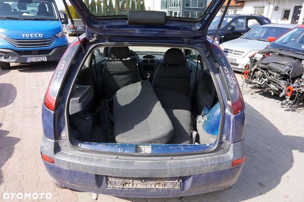 OPEL CORSA C III 3D HB 2003 Z20Z 1.0 12V Z10XE 58KM F13 394 GRANATOWY na części - 11