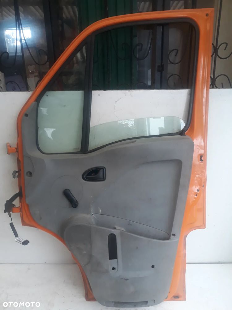 DRZWI PRAWY PRZÓD RENAULT MASTER II DUBEL KABINA DOKA (1998-2010) PODNOŚNIK MANUALNY - 6