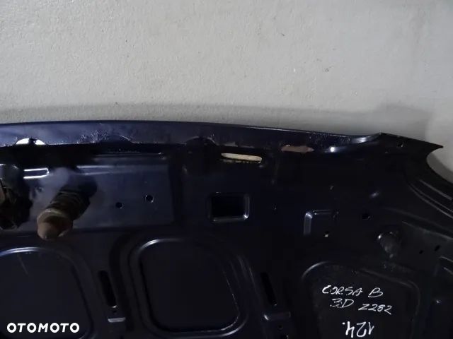MASKA POKRYWA SILNIKA OPEL CORSA B LIFT HB 3D LAK:Z282 NR124 - 12