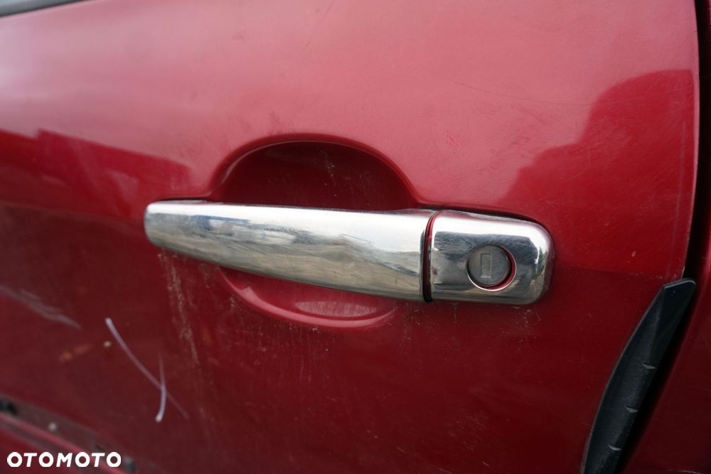 KLAMKA DRZWI LEWY PRZÓD 307 CC CABRIO LKRD CZERWONY  PEUGEOT 2003-2008 - 3