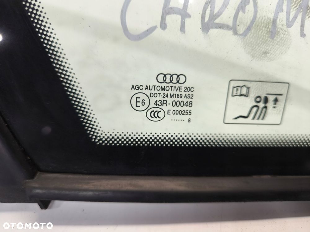 SZYBA KAROSERYJNA AUDI A4 B8 SEDAN CHROM LEWY TYŁ 2008R ORYGINAŁ ! - 14