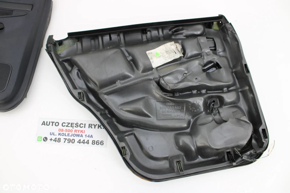Audi A4 B5 Boczki Drzwi Przód Tył Skóra - 15