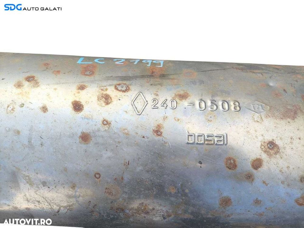 Toba Teava Esapament Evacuare Finala Renault Megane 1 1.6 1.8 Benzina 1997 - 2002 [LC2199] - 5