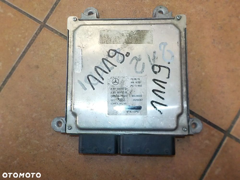 STEROWNIK SILNIKA  W212 2.2 CDI  CRD2.15 A6519000301 A6519019200
