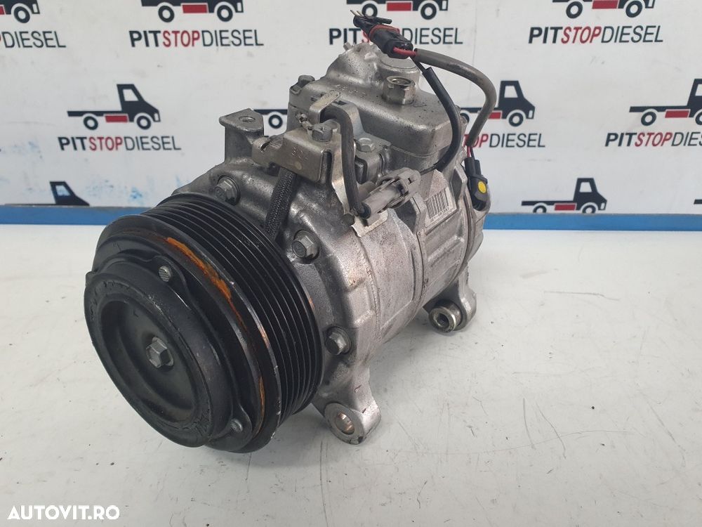 Compresor AC BMW Seria 3 F30 / Seria 5 F07 F10 F11 / Seria 6 F06 F12 F13 / Seria 7 F01 / X5 E70 F15 / X6 E71 2009 2010 2011 2012 2013 2014 2015 2016 2017 2018 2019 64529216466   9216466   225270   7SBU17A 64506805070 / 6805070 / 64529399059 / 9399059   447140-2081    447140 2081 - 1