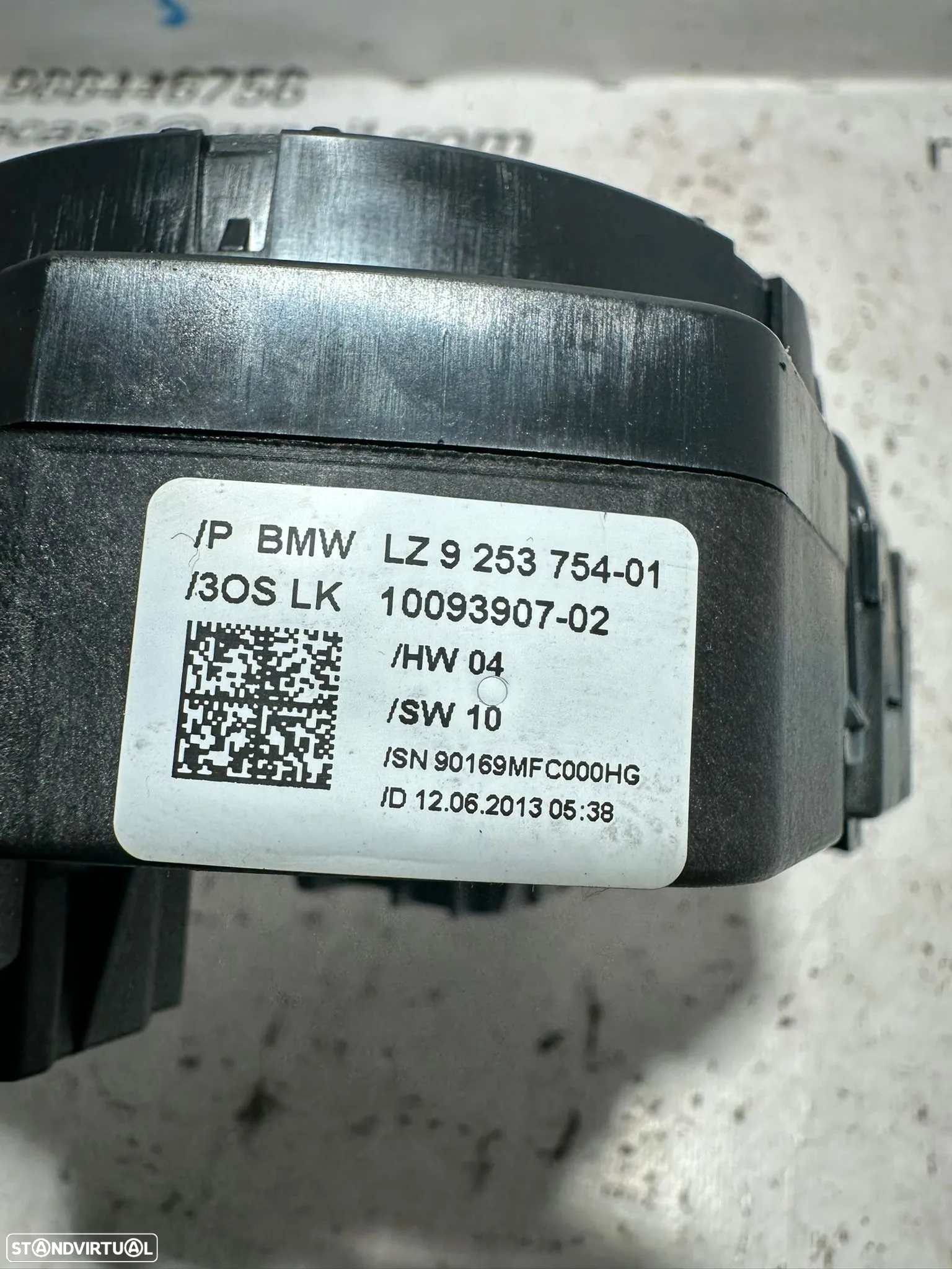 .Fita Airbag Comutador Piscas Luzes  BMW SERIE 1 3 61319253754 9253754 - 8