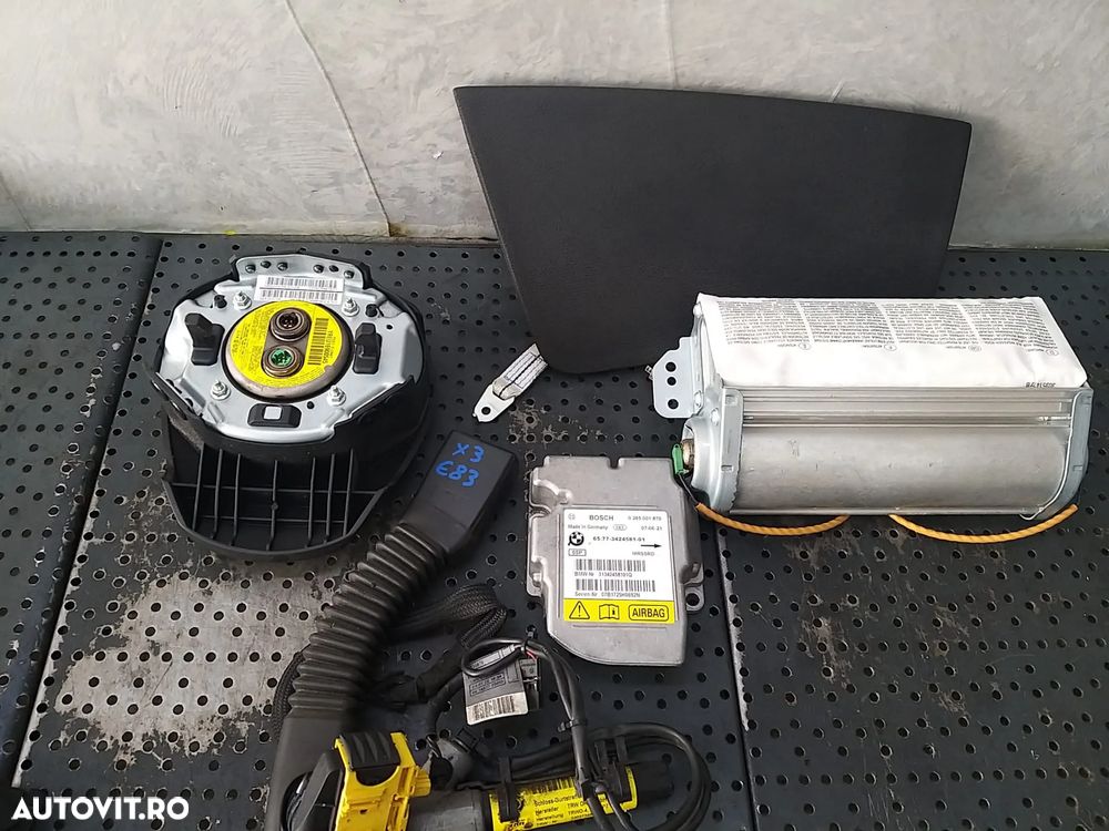 Kit airbag bmw x3 e83 0285001870 6577342458101 31342458101q 305666699l83ab 333415942037 - 3