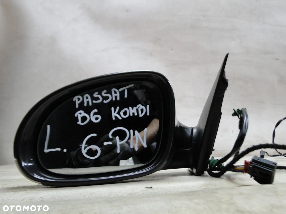VW PASSAT B6 LUSTERKO LEWE 6 PIN EUROPA
