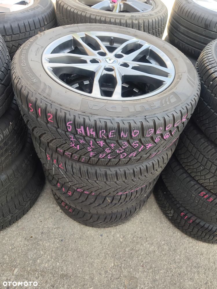 5x114,3 Felgi Aluminiowe Grafitowe 5x114 Alufelgi 17 Koła Zimowe Zima Renault Megane 3 III LAGUNA 3 SCENIC GRAND SCENIC TALISMAN FLUENCE LATITUDE TRAFIC III 3 KADJAR Dacia Duster Nissan Juke Qashqai Xtrail Leaf Primera P12 FIAT TALENTO NV300 OPEL VIVARO B 2 II 7,5mm Legnica ALU-RAD 215/60 - 3