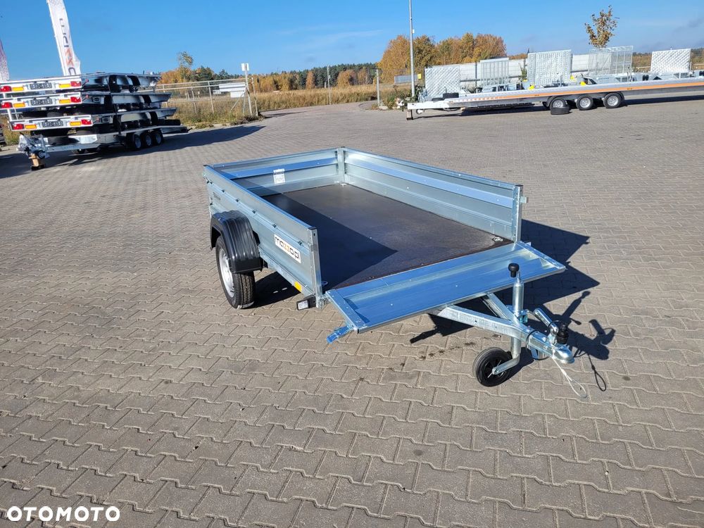 Zaslaw Dostawa Przyczepka uchylna DMC750kg 235x132x35cm SOLIDNA I MOCNA! HIT! - 12