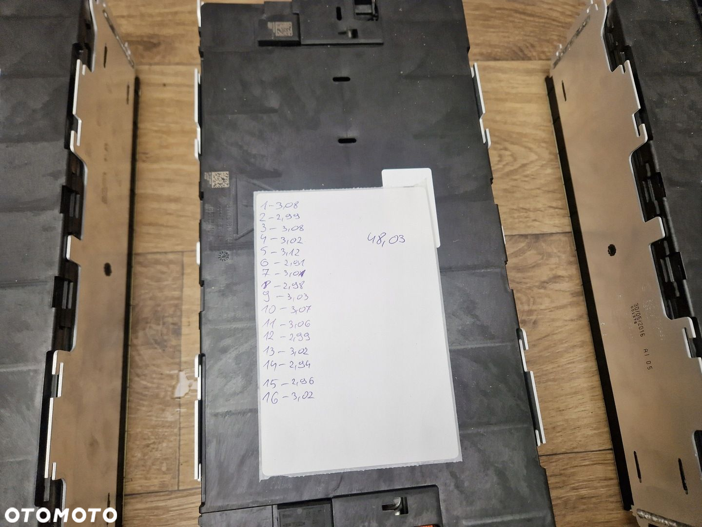 BMW F30 330E MODUŁ STEROWNIK NADZORU OGNIW BATERIA HYBRYDA 8667593 8612168 - 5