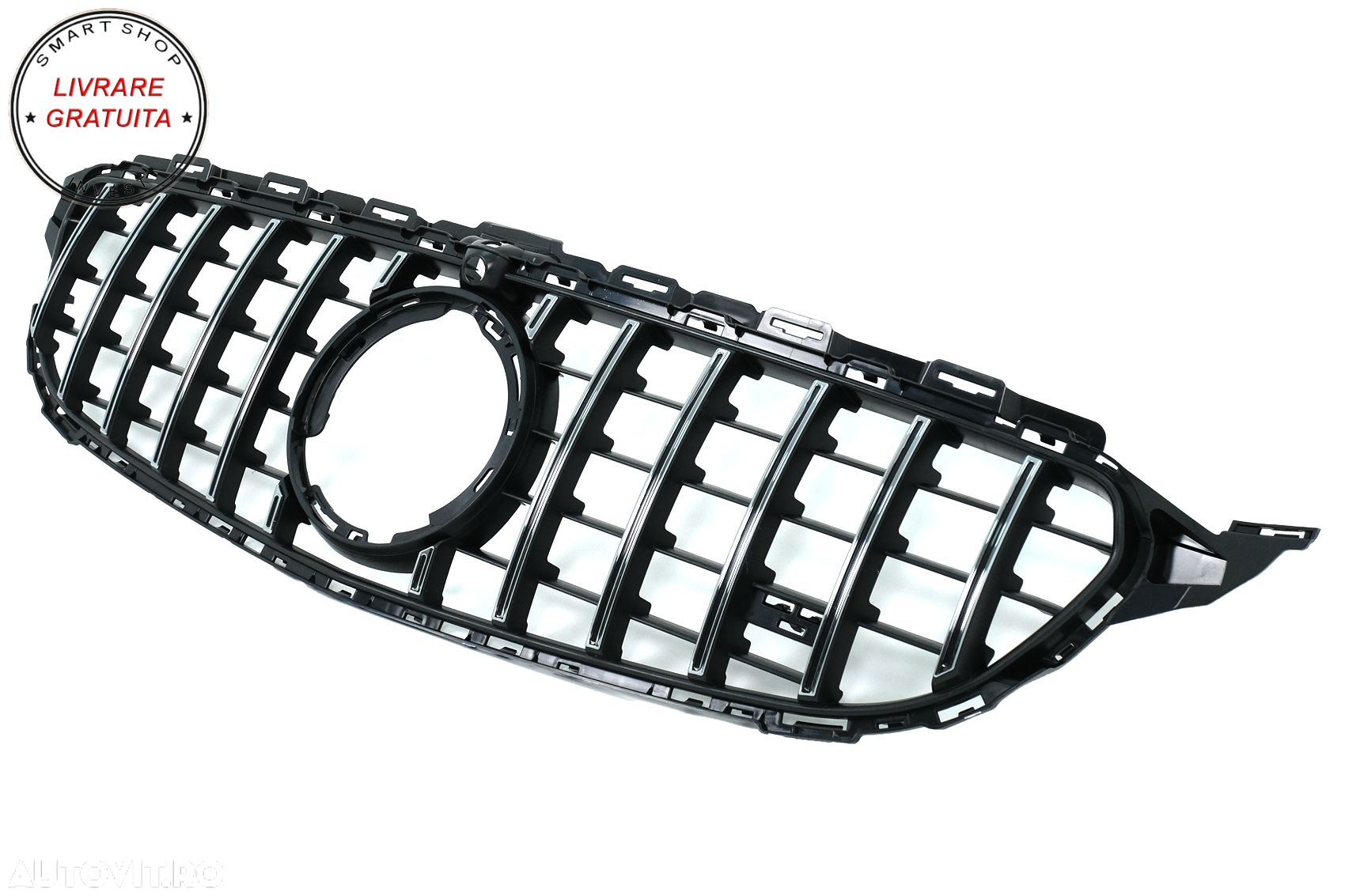 Grila Centrala Mercedes W205 Sedan S205 T-Modell A205 Cabriolet C205 Coupe Facelif- livrare gratuita - 2
