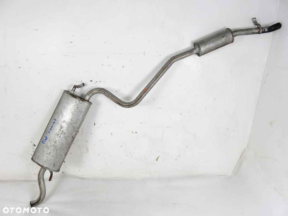 TŁUMIK KOŃCOWY FIAT SEICENTO 0.9 - 1