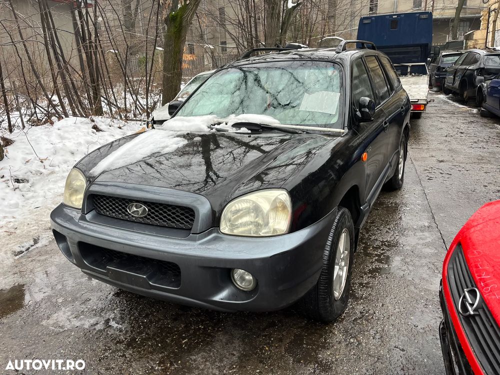 Dezmembrez Hyundai Santa Fe1 2003 negru crdi - 1