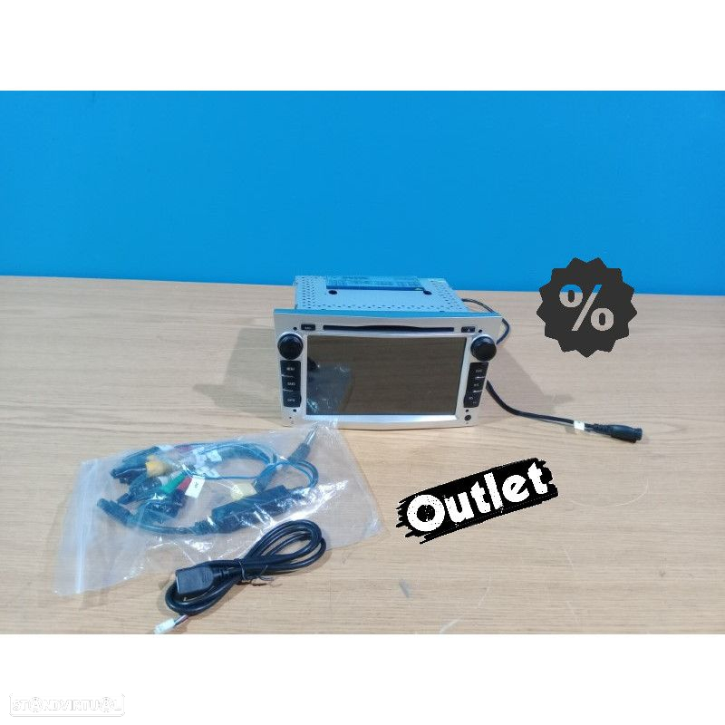 M000243L1 AUTO RADIO 2DIN 7" PARA OPEL COR CINZA CLARO USB GPS TACTIL HD - 5