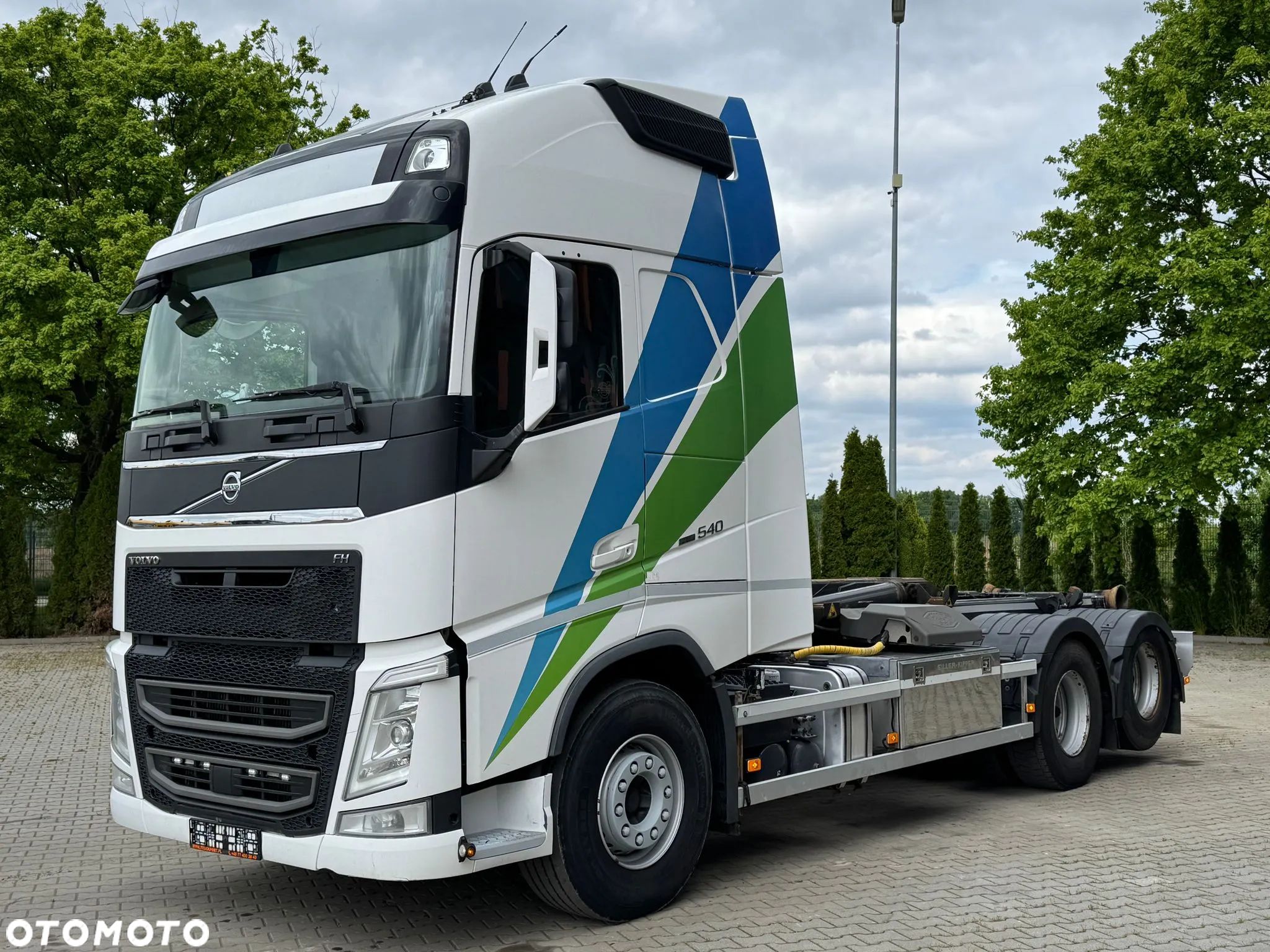 Volvo FH 540 6x2 EURO 6 HAKOWIEC MEILLER RK 26.67K - 1