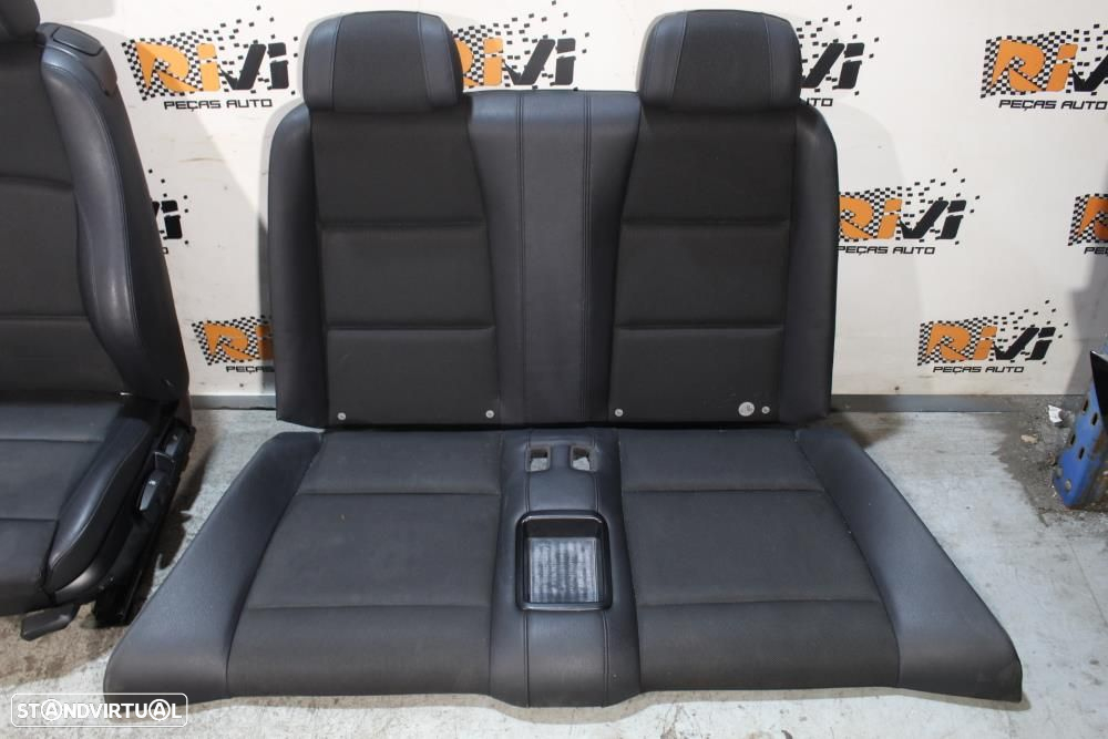 Bancos BMW Serie 1 Cabrio Pack M em Pele e Tecido com Quartelas - 6