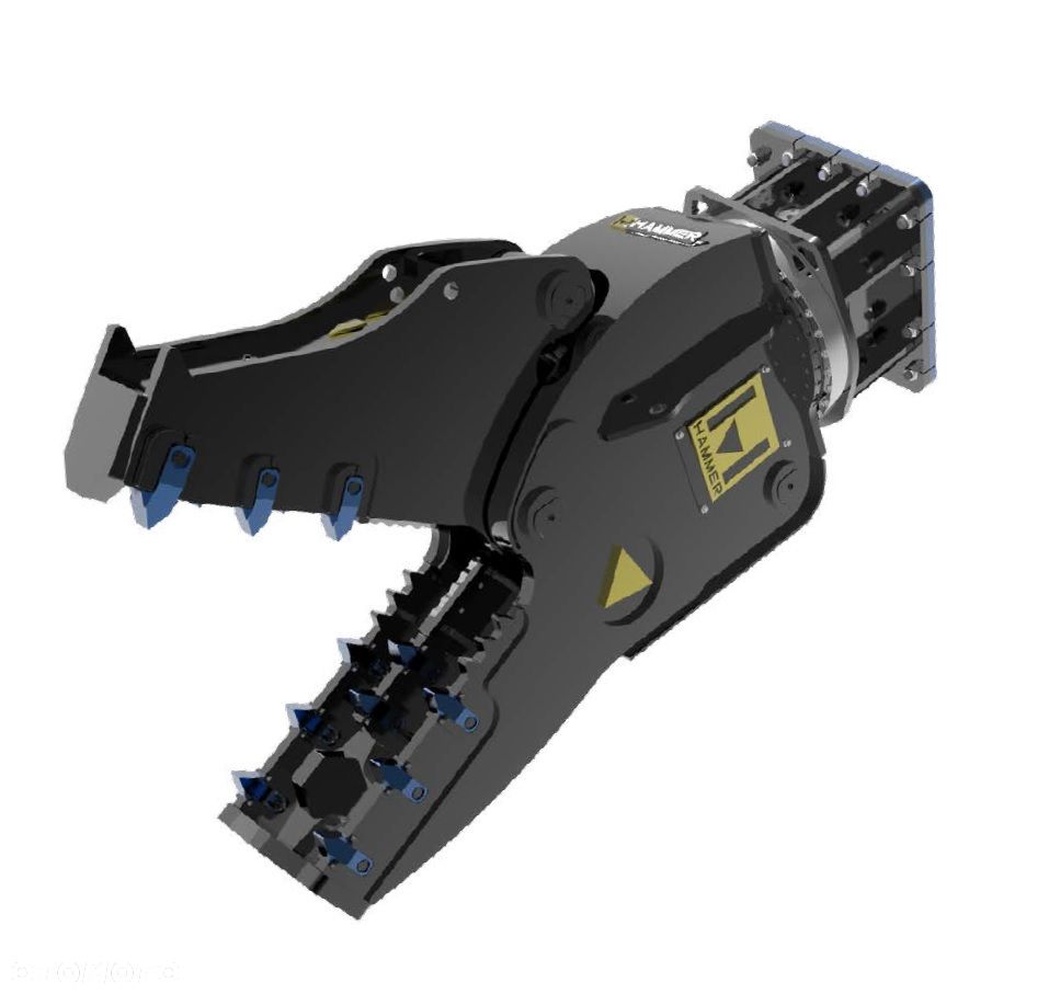 SZCZĘKA KRUSZĄCA nożyce wyburzeniowe HAMMER FR15 waga 1700 kg koparka 15-25 ton - WYNAJEM - 3