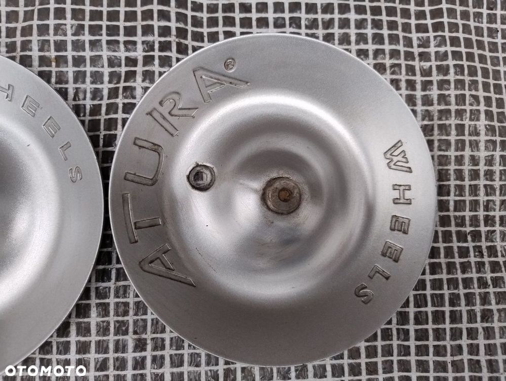 Komplet dekielków metalowych firmy Artura wheels wysyłka OLX śrubki - 5