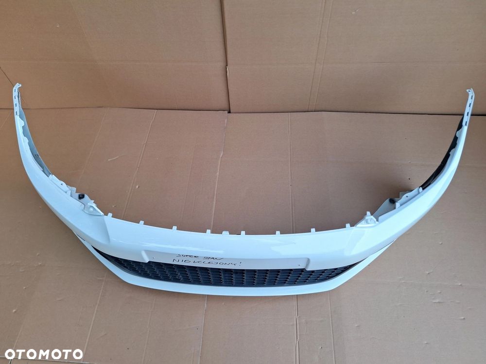 VW SCIROCCO 08-14r 1K8 CAŁY-NIE KLEJONY! BIAŁY W KOLOR ZDERZAK PRZÓD PRZEDNI ORYG. VW 1K8807221C WYSYŁKA KRAJ-EUROPA - 10