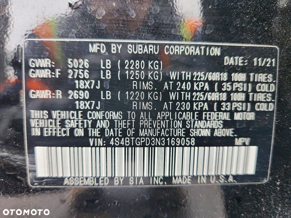 Subaru Outback 2.5i Exclusive (EyeSight) Lineartronic - 12