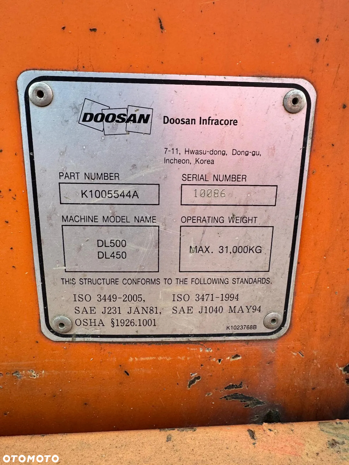 Doosan 450 DL - 7