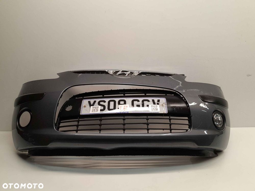 } ZDERZAK PRZÓD PRZEDNI HYUNDAI I10 ML SZARY GRAFITOWY HALOGENY