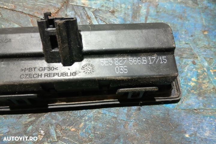 Buton deschidere hayon din exterior 5E5827566B 5E5827566B Skoda Octav - 3