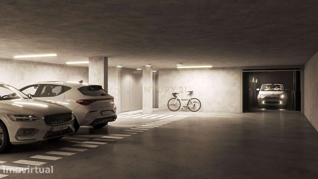 Apartamento T2 Novo com varanda e garagem na rua de Aires Ornelas - Grande imagem: 3/25