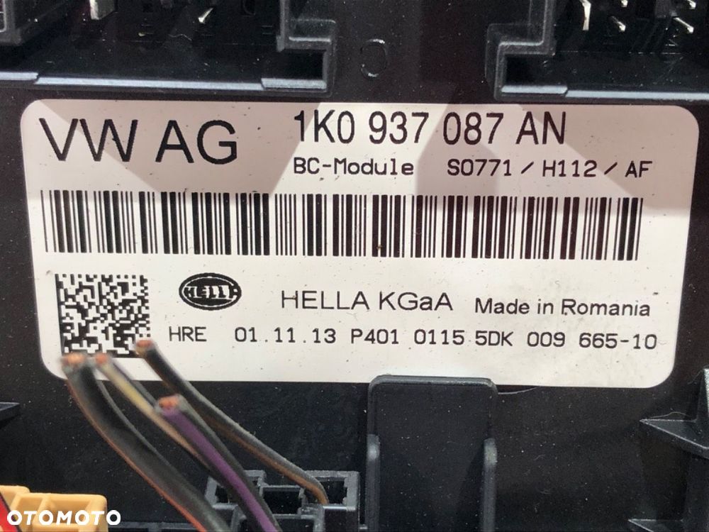 MODUŁ KOMFORTU  SKODA SUPERB II Kombi (3T5) 2009 - 2015 2.0 TDI 125 kW [170 KM] olej napędowy 2009 - 5