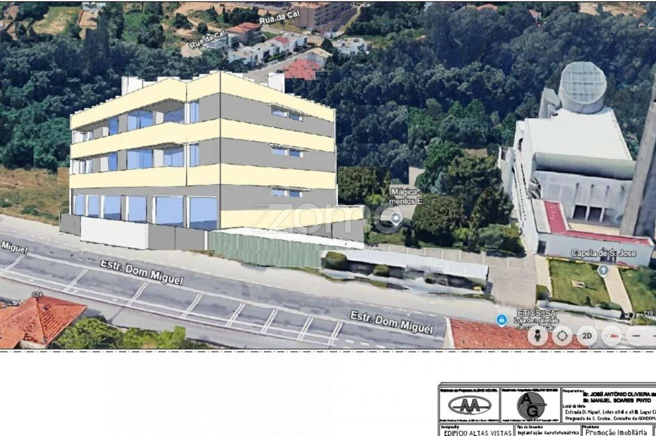 Terreno de 2200m² c/ projeto de arquitetura aprovado, Est. Dom Miguel - Grande imagem: 2/11