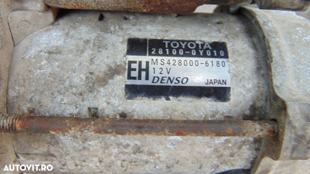 Electromotor,Compresor,Alternator Toyota auris 1.4 benzina an 2007-2010 - 9