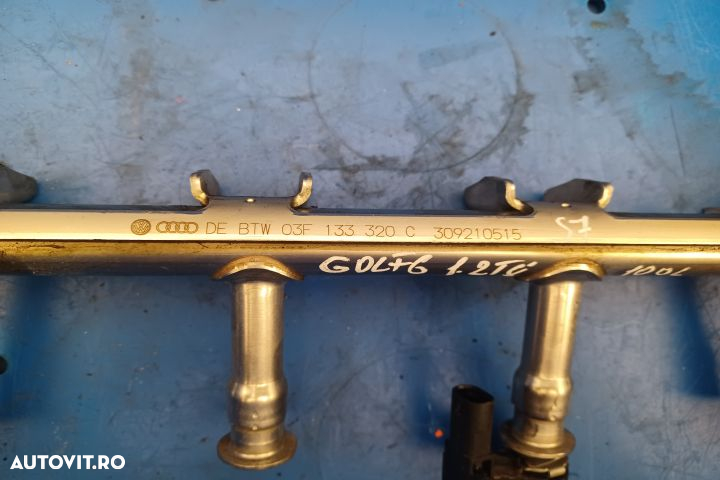 Rampa injectoare 03F133320C 1.2 TSI MX1253 Volkswagen VW Golf 6 [2008 - 2