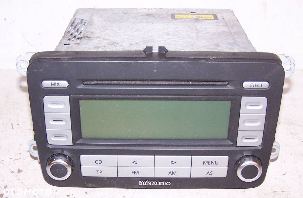 RADIO RADIOODTWARZACZ CD MP3 VW EOS 1Q PASSAT GOLF - 1