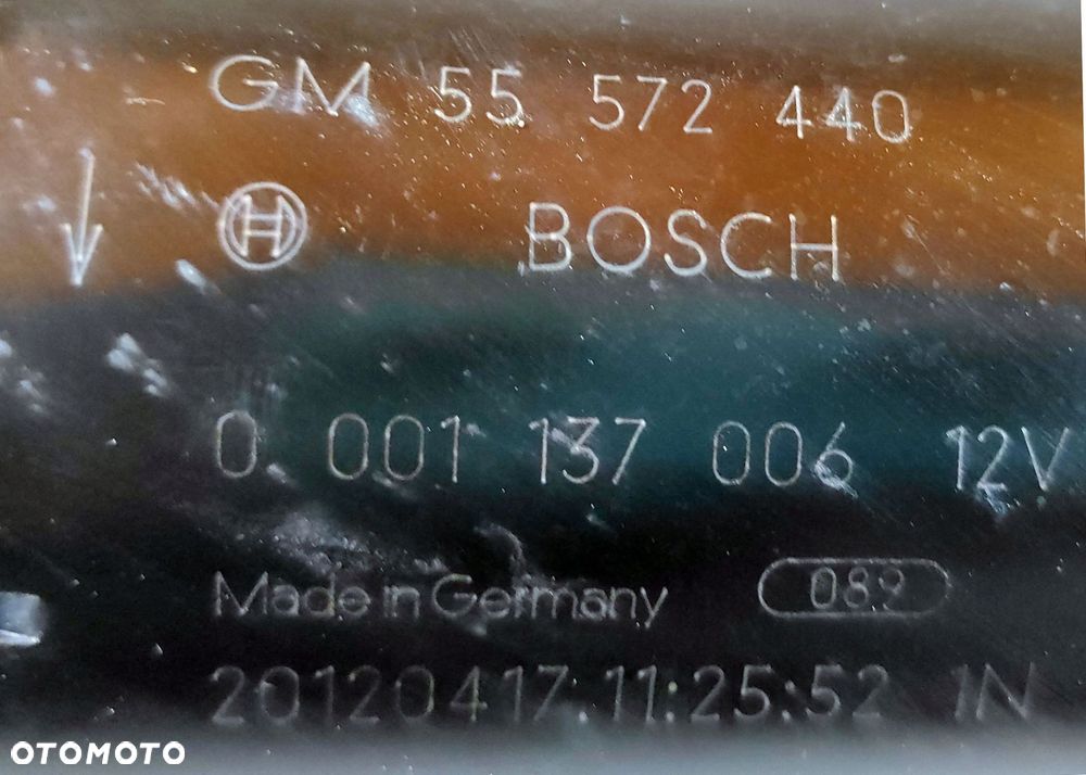 opel meriva b 10-17 1.4 turbo a14nel rozrusznik - 3